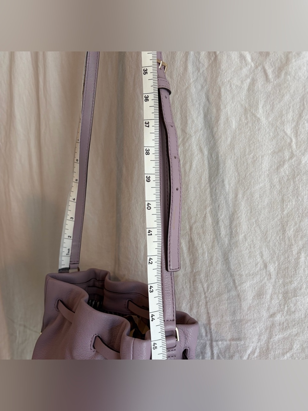 kate spade Lavender Mauve Pebbled Leather Crossbody Bag - Picture 4 of 8